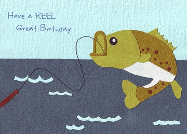 Birthday Fish Card-The Ethical Olive