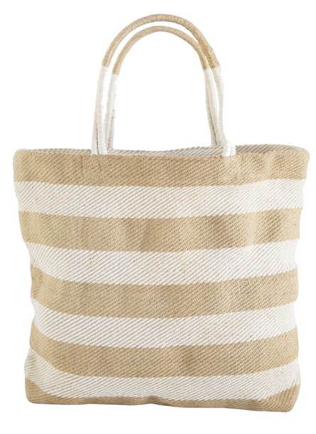 Thick Striped Shopper: Tan-The Ethical Olive