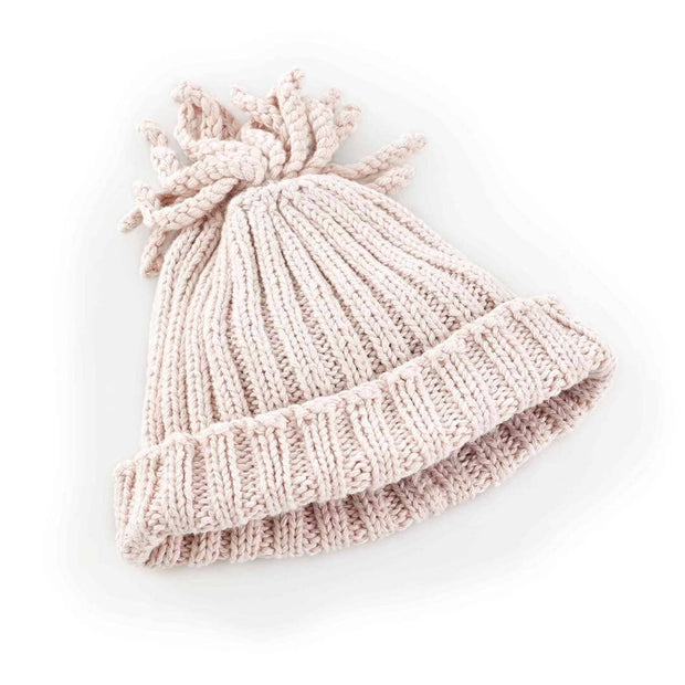 Natural Ribbed Hat