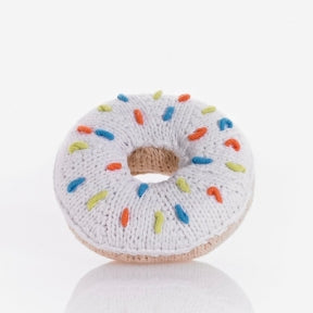 Sprinkle Donut Rattle-The Ethical Olive