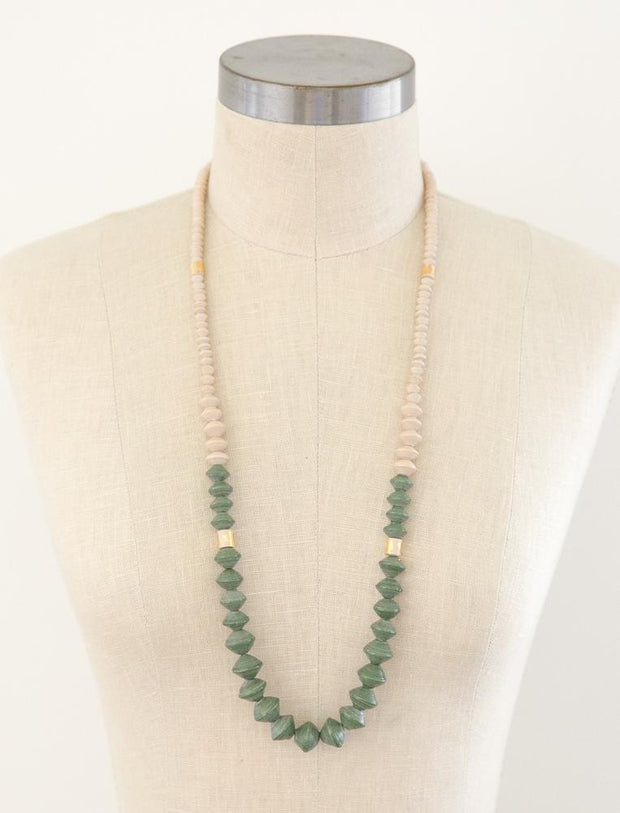 Sien Single Strand Necklace-The Ethical Olive