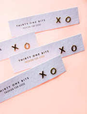 XO Earrings-The Ethical Olive