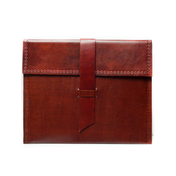 Sustainably Sourced Leather iPad Case-The Ethical Olive