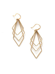 Paragon Earrings-The Ethical Olive
