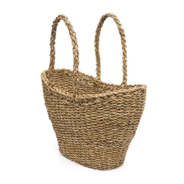 Woven Market Basket-The Ethical Olive