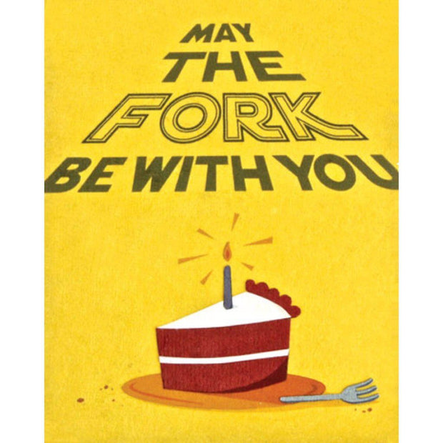 "May The Fork Be With You" Card-The Ethical Olive
