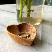 Olive wood Mini Heart Bowl