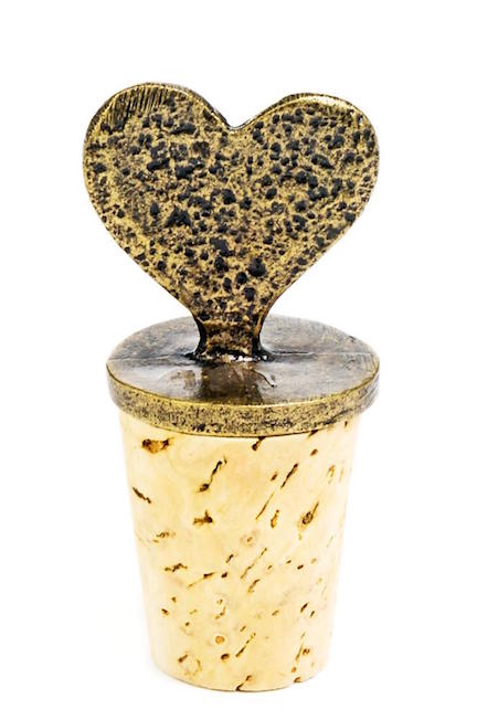 Heart Bottle Stopper-The Ethical Olive