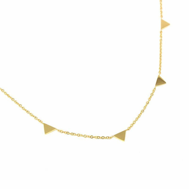 Resilience Triangle Necklace-The Ethical Olive